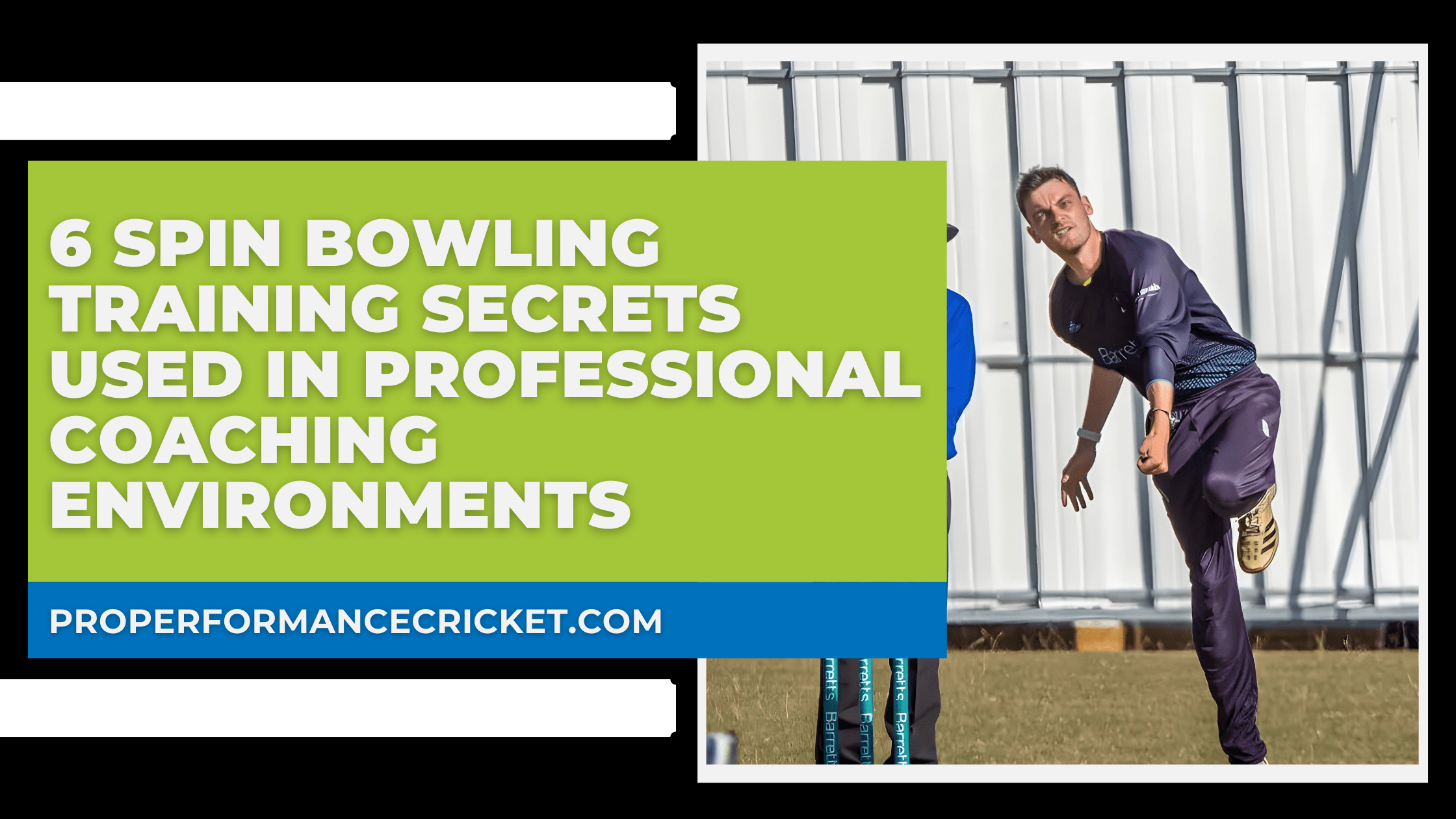 Spin bowling training techniques in professional cricket coaching